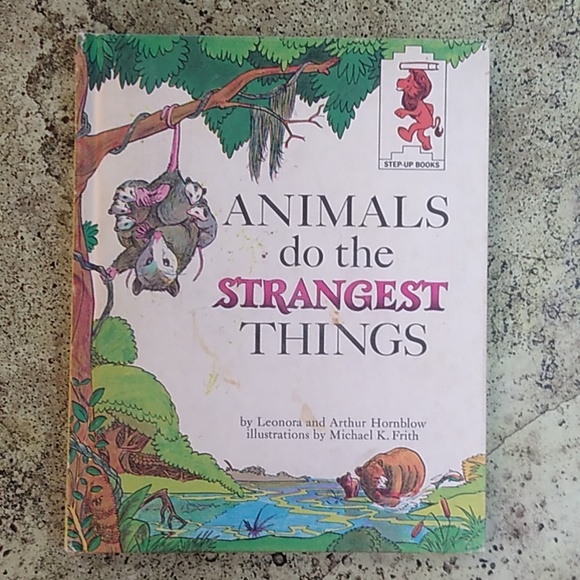 Animals Strangest Things Vintage Children's Picture Step Up Book - Picture 1 of 6